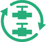 inmatec redundant valve block symbol